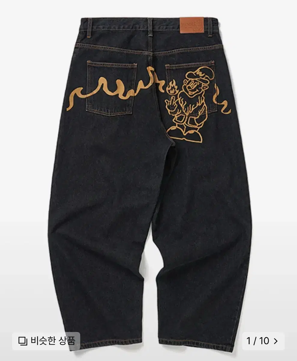 DWARF DENIM PANTS (BLACK) 위캔더스